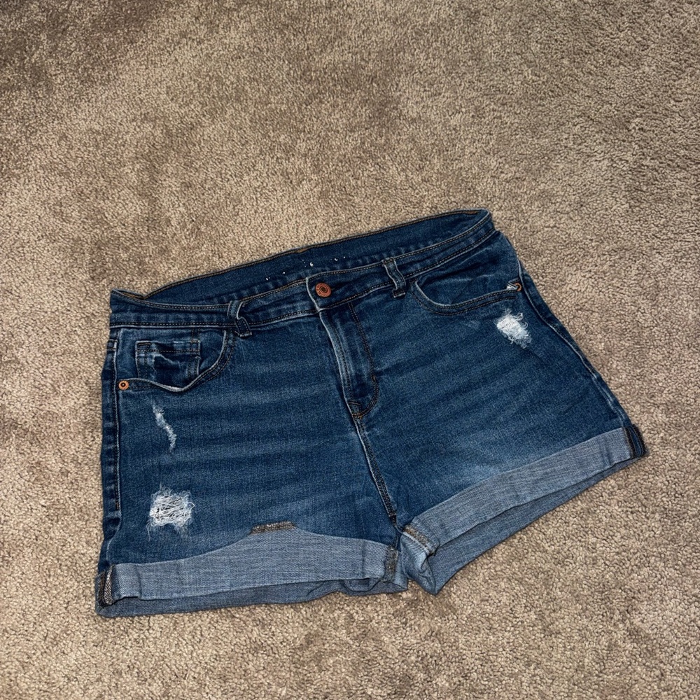 Denim Blue Women's Shorts